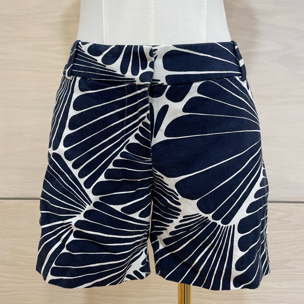 Navy and White Women's J. Crew Shorts
